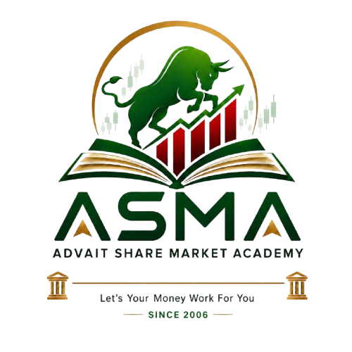 Advait Stock Market Academy Stock Market Institute Logo